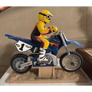 Vintage TYCO R/C X-Treme Cycle Stunt Dirt Bike Jeremy McGrath (no controller)